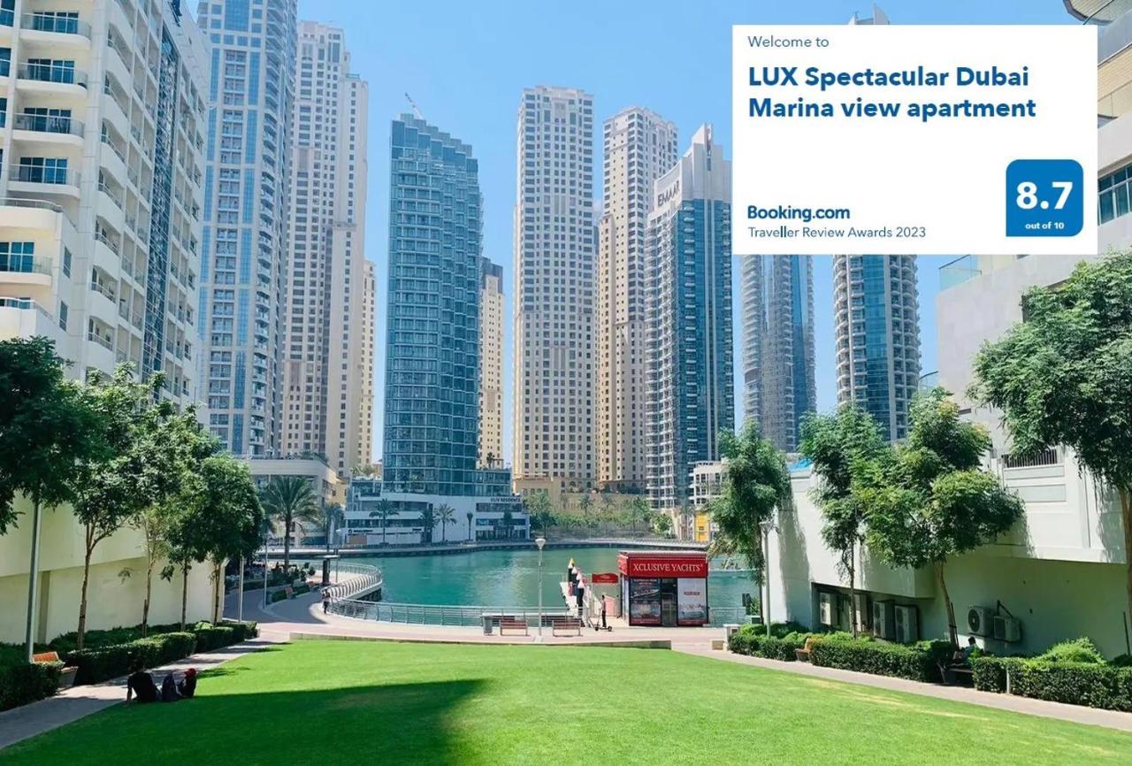 LUX Spectacular Dubai Marina view apartment Exterior foto